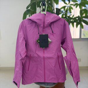 Arc'teryx Beta LT Series Rose Pink Waterproof Windproof Hardshell Jacket, Size M